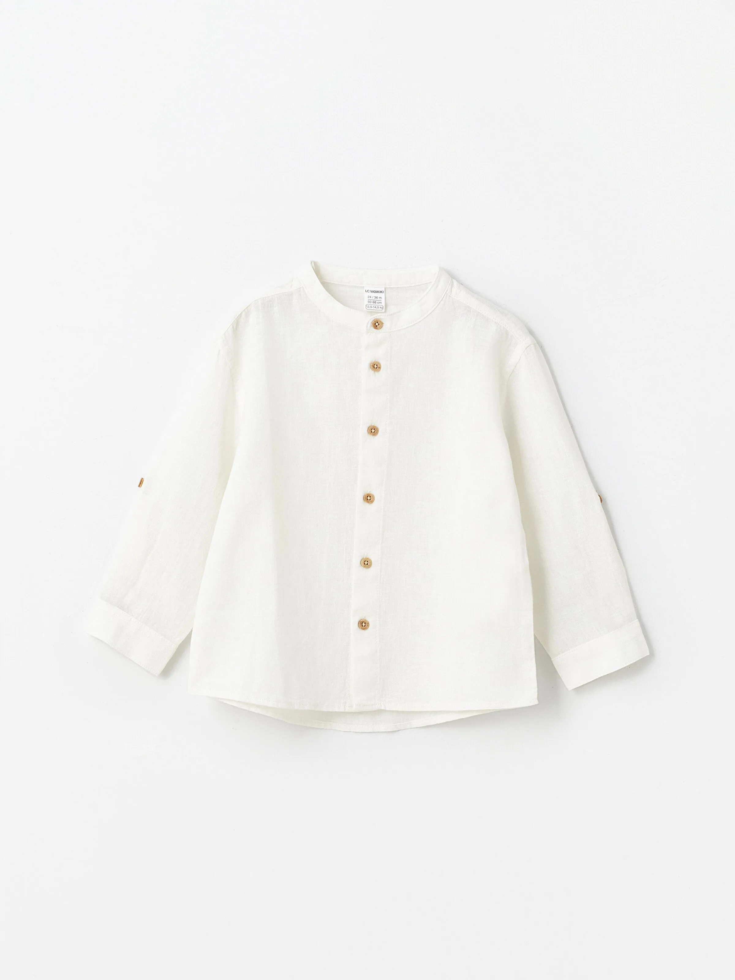 Long Sleeve Basic Baby Boy Shirt