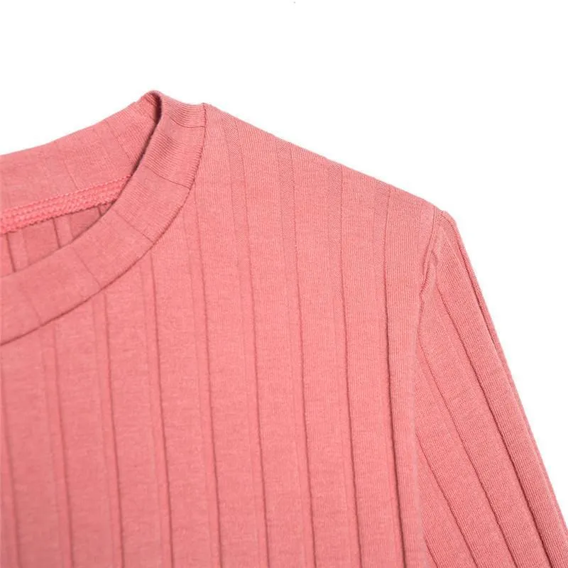 Long Sleeve Crop T-Shirt