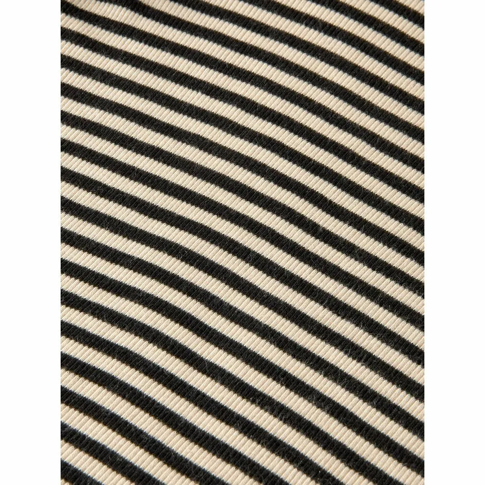 Long-Sleeved Yarn-Dyed Striped