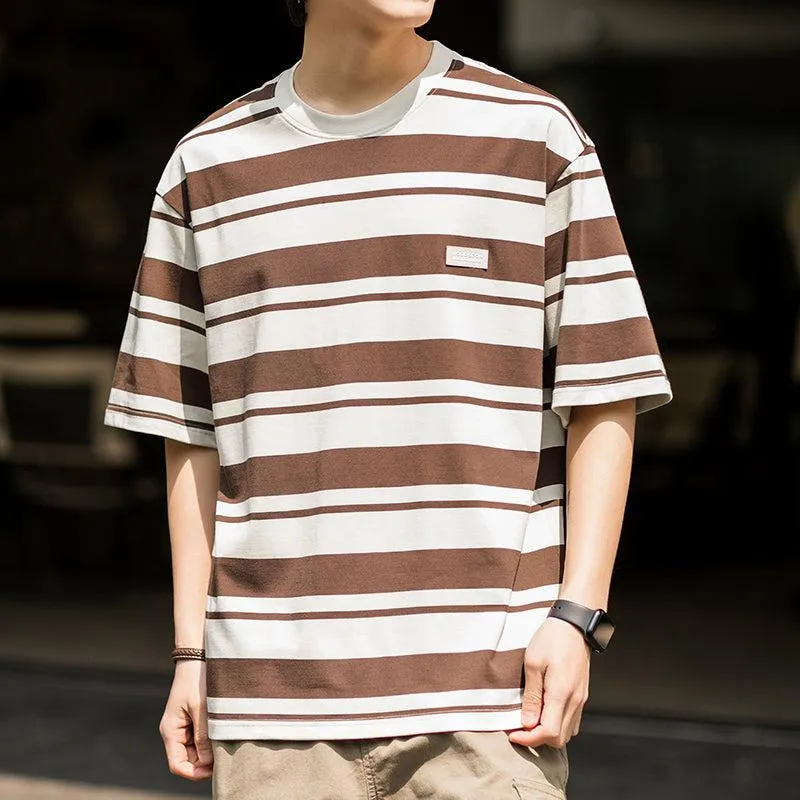 Loose Fit Striped T-shirt