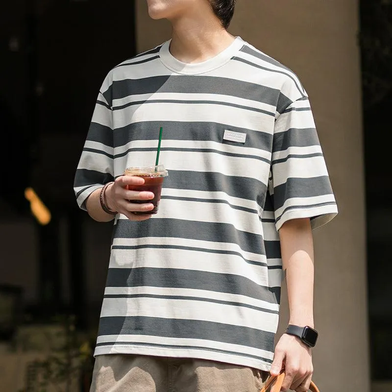 Loose Fit Striped T-shirt