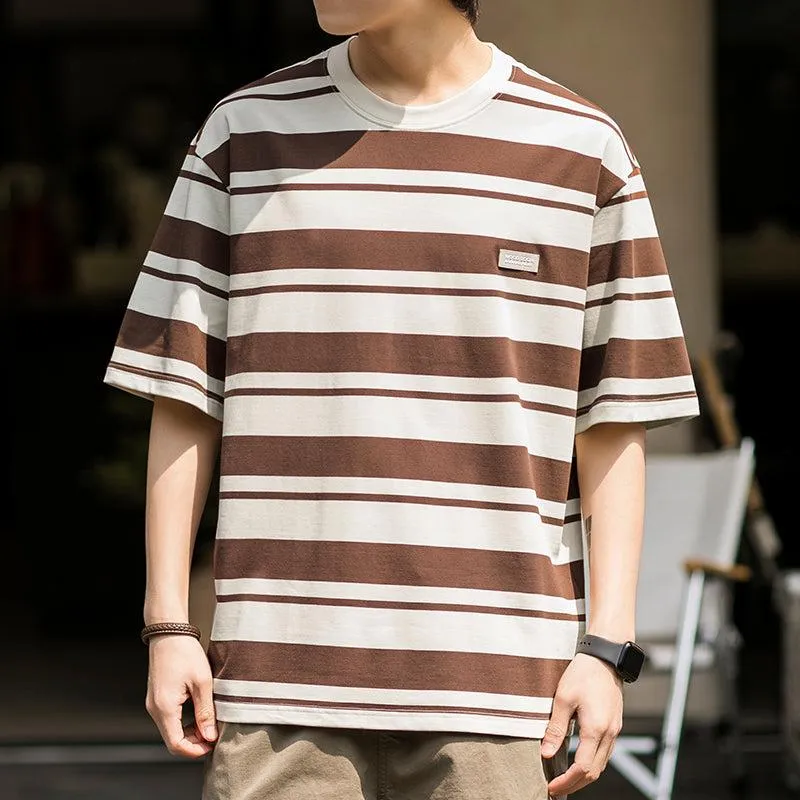 Loose Fit Striped T-shirt