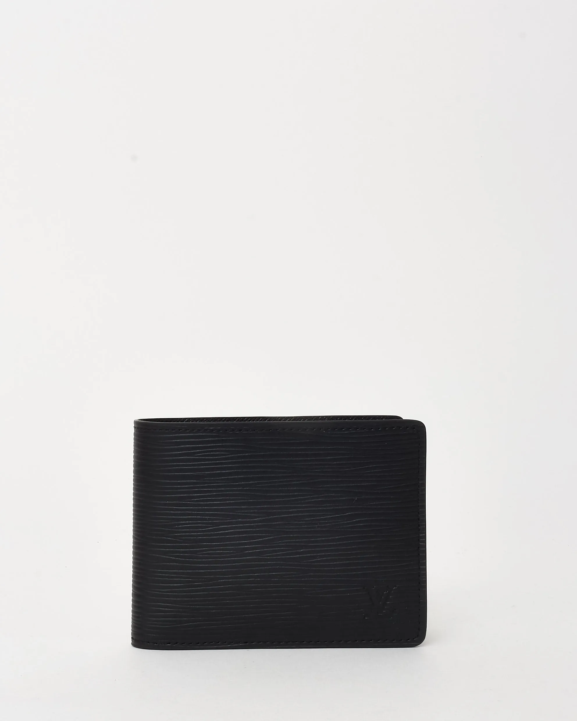 Louis Vuitton Black Epi Leather Bi-Fold Wallet