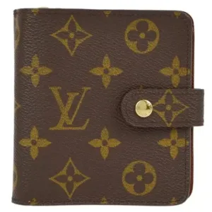 LOUIS VUITTON MONOGRAM COMPACT ZIP BI-FOLD WALLET
