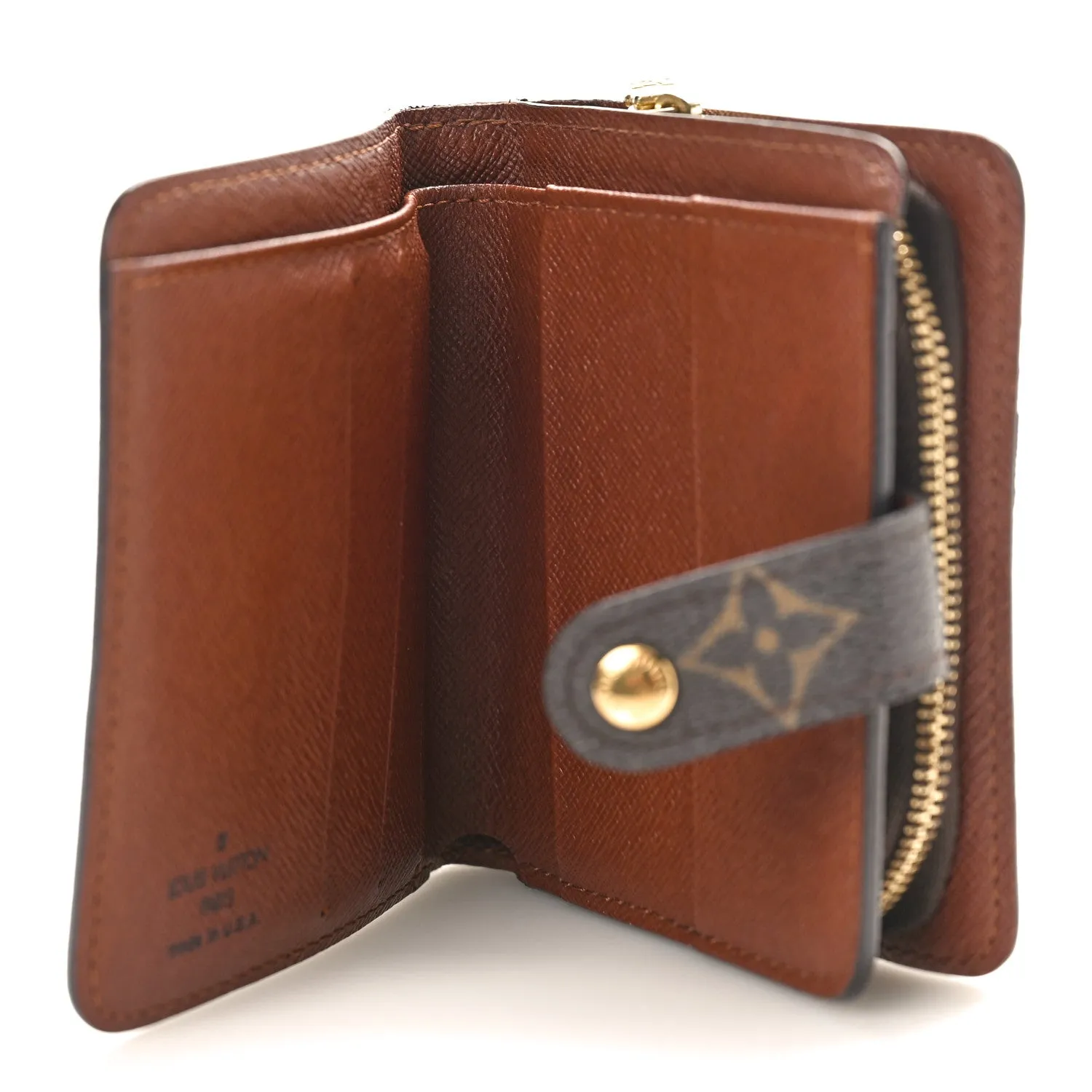 LOUIS VUITTON MONOGRAM COMPACT ZIP BI-FOLD WALLET