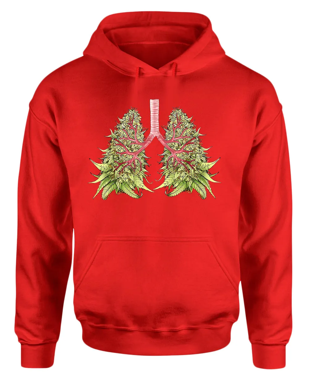 Lung leaf funny hoodie