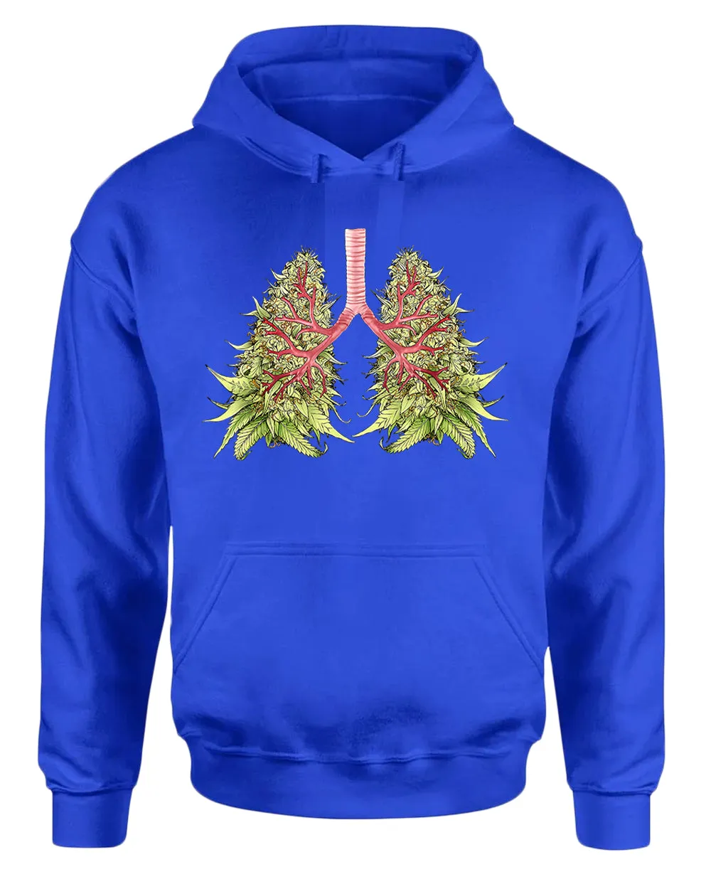 Lung leaf funny hoodie