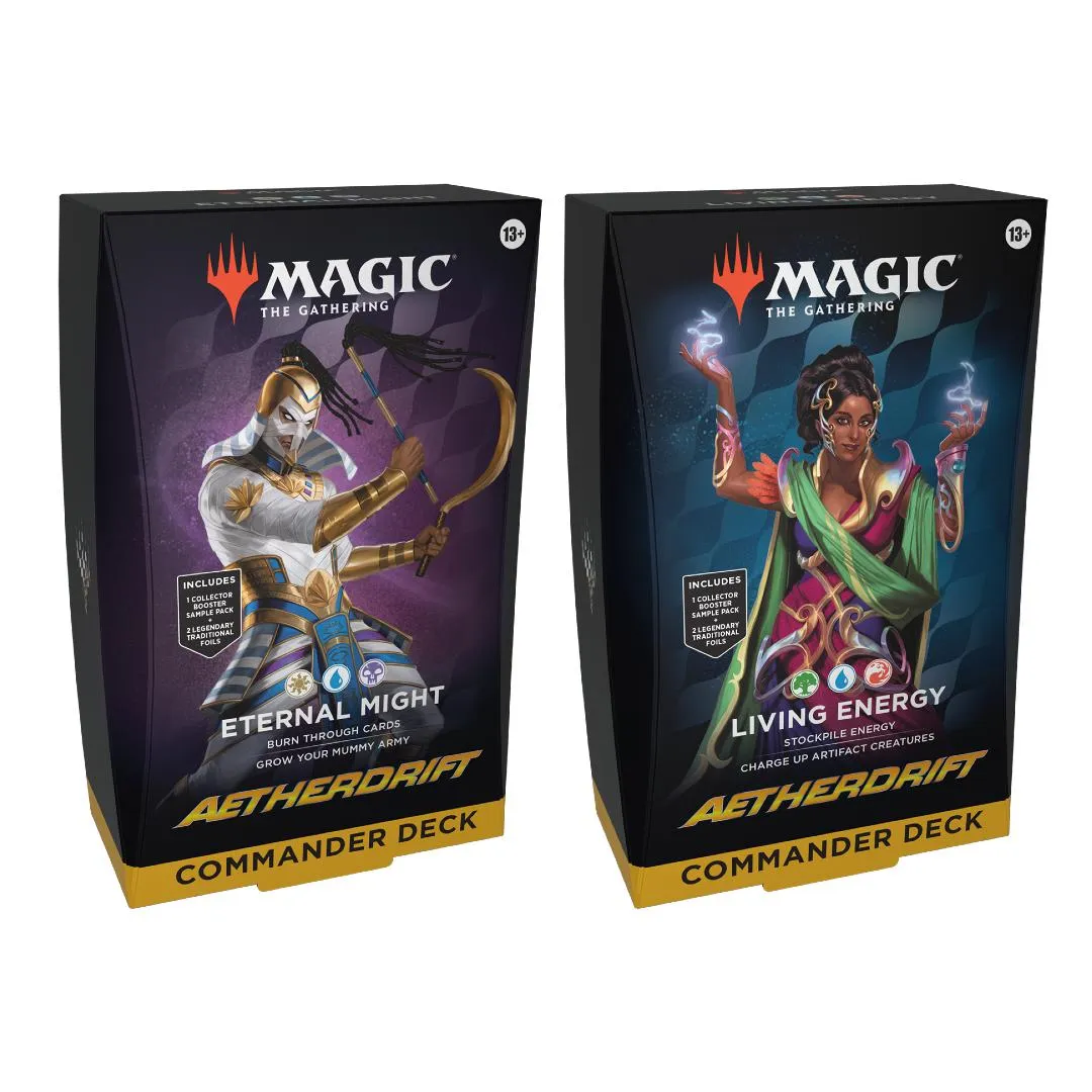 Magic the Gathering: Aetherdrift Commander Decks - Set of 2