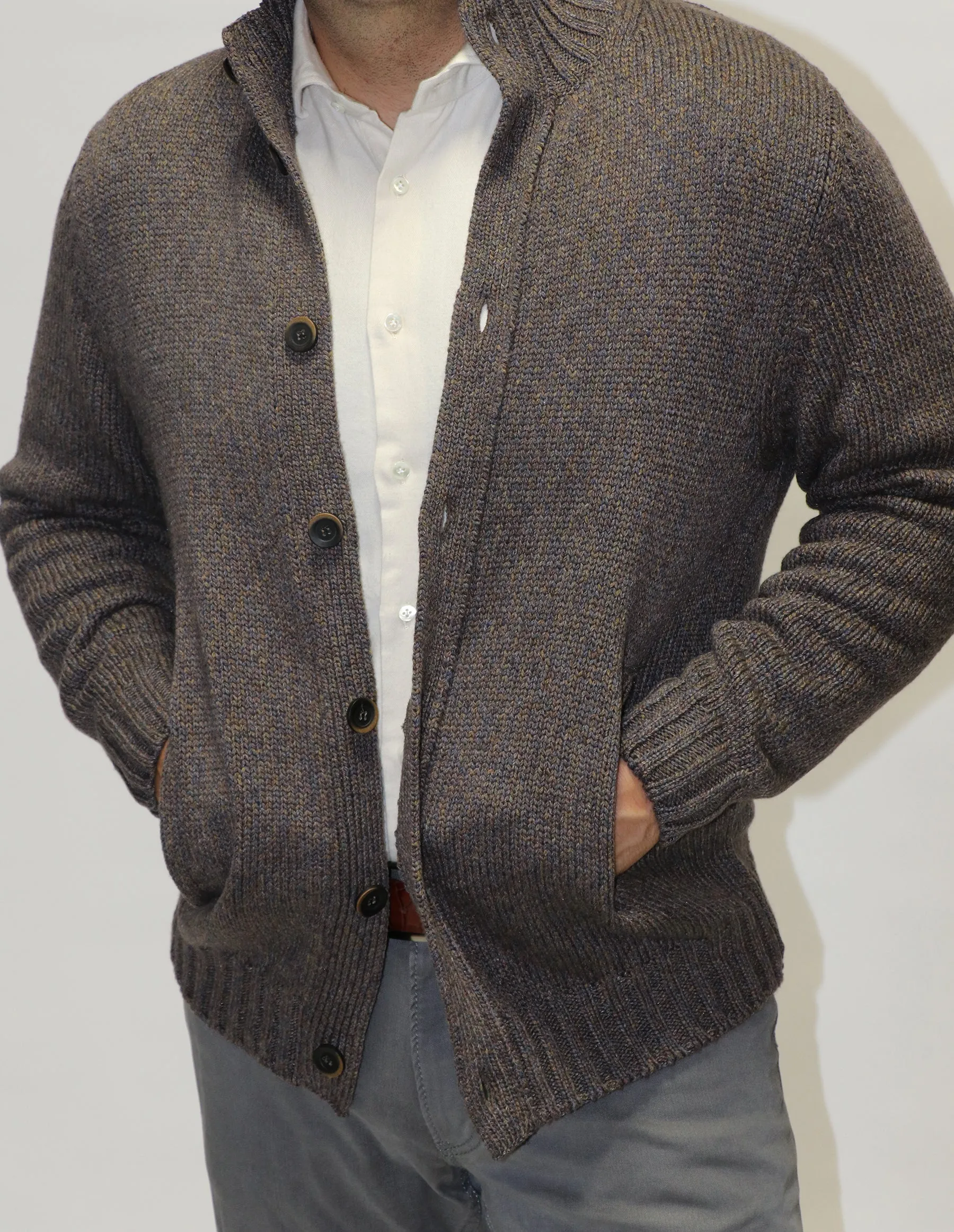Maglia Classica Button Front Sweater