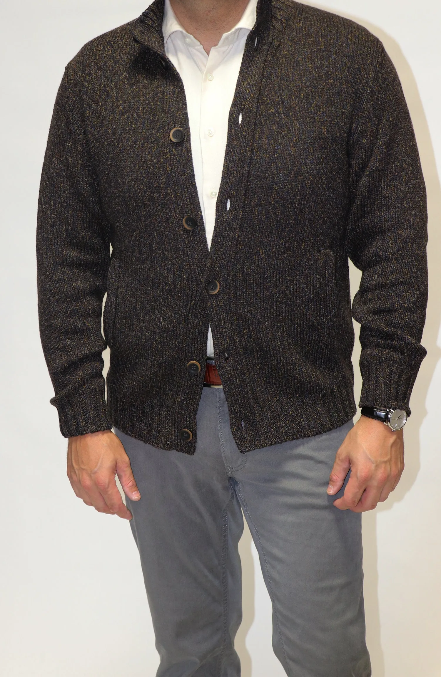 Maglia Classica Button Front Sweater