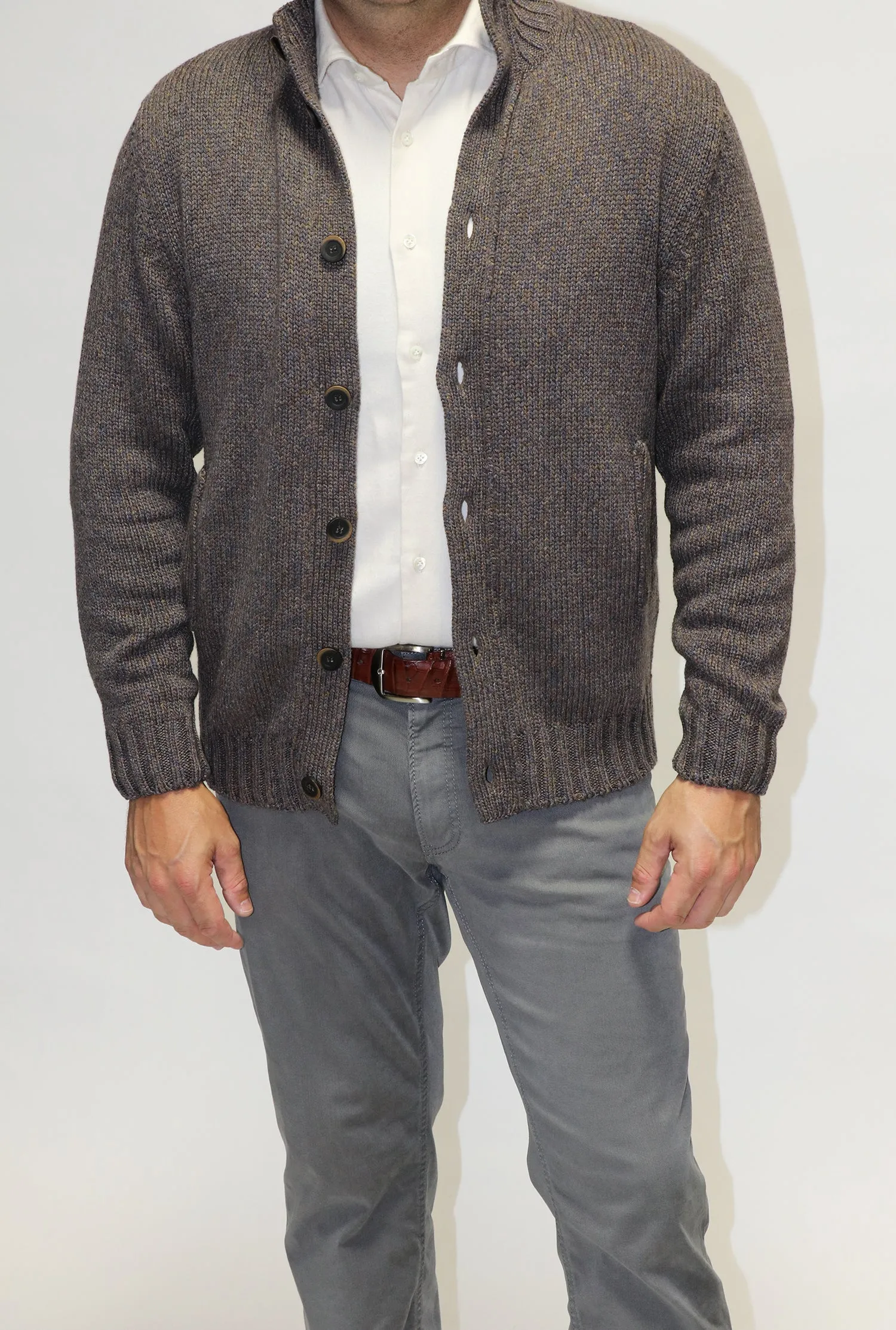 Maglia Classica Button Front Sweater