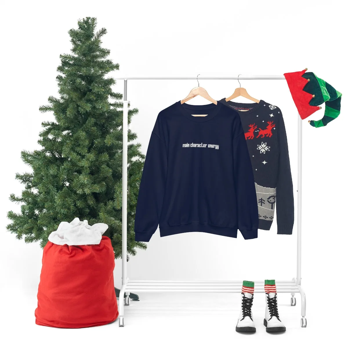 Main character energy Crewneck Sweatshirt