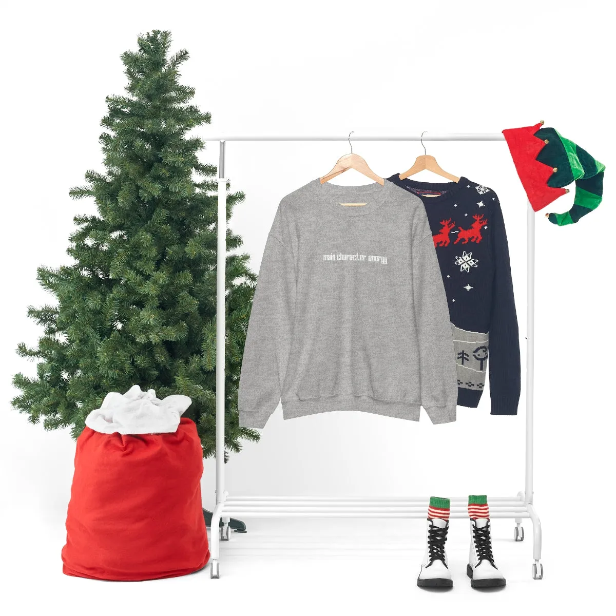 Main character energy Crewneck Sweatshirt