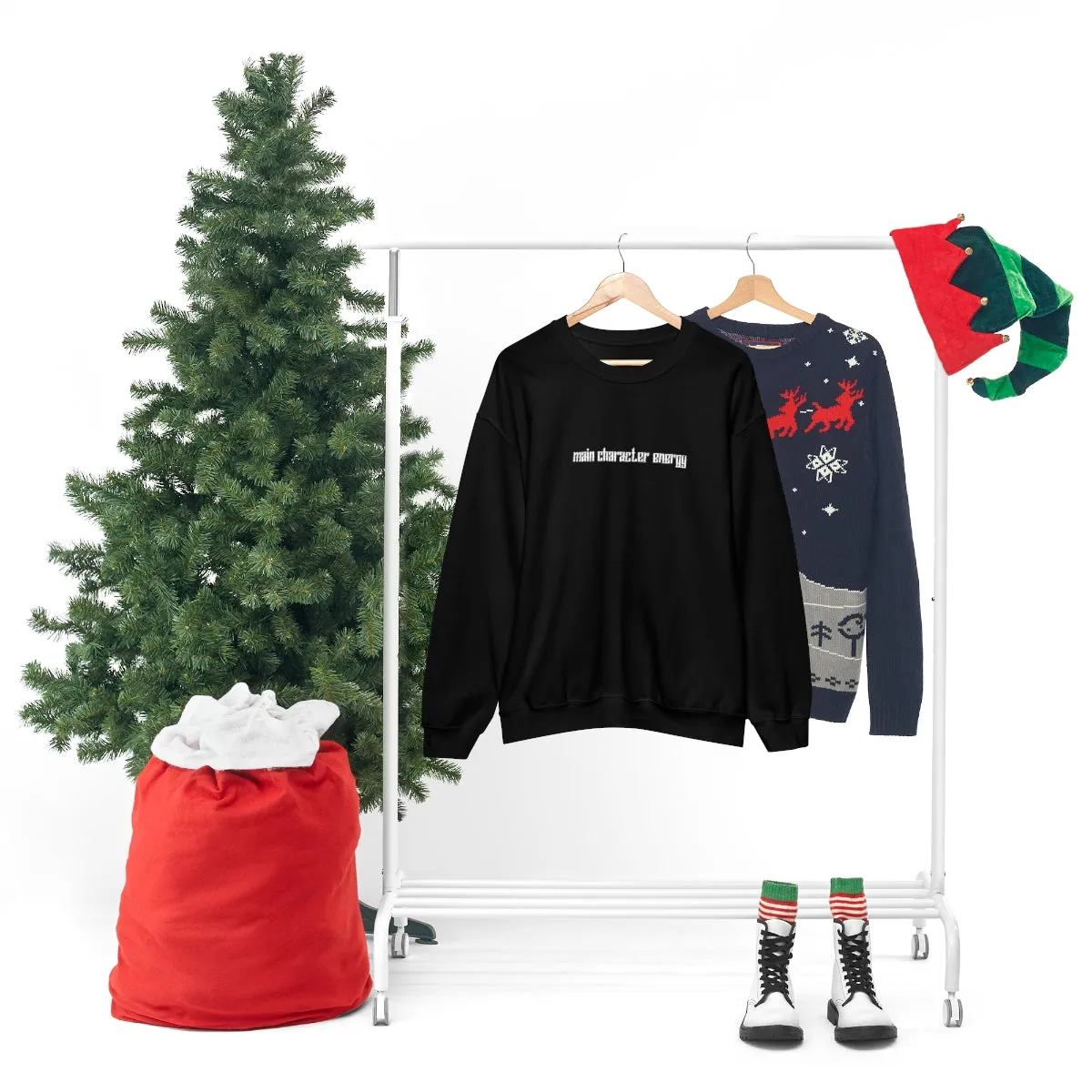 Main character energy Crewneck Sweatshirt