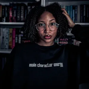 Main character energy Crewneck Sweatshirt