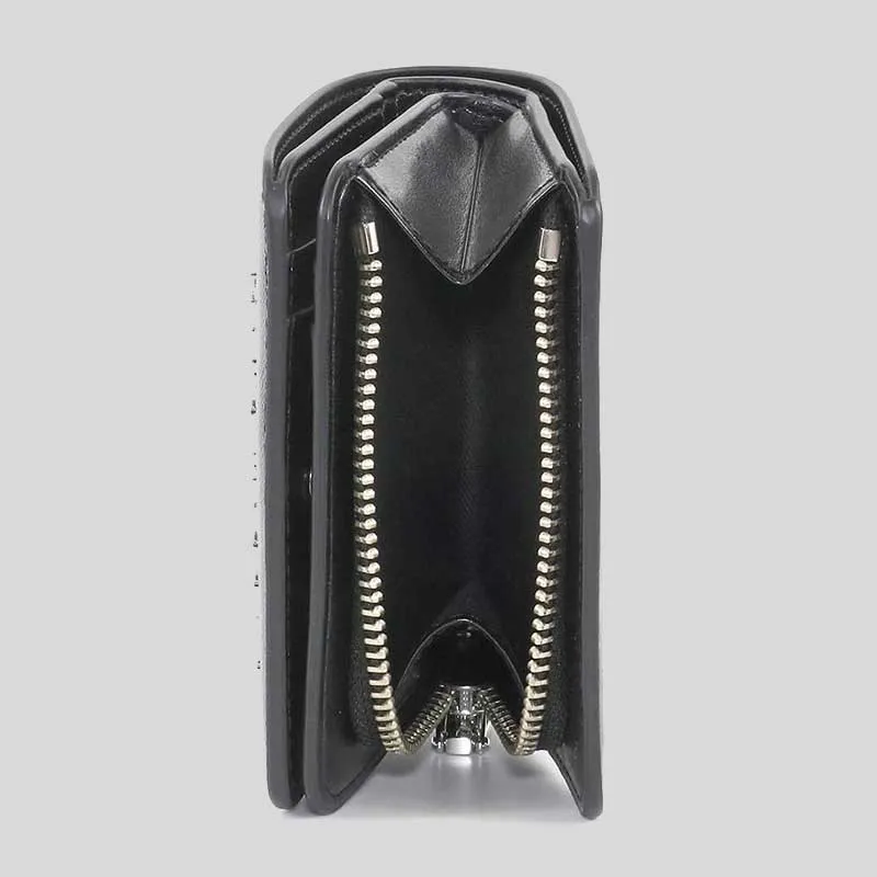 MARC JACOBS Bifold Wallet In Patent Black RS-4S4SMP002S02