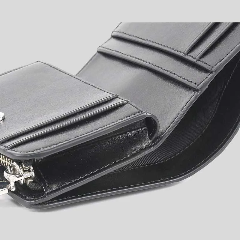 MARC JACOBS Bifold Wallet In Patent Black RS-4S4SMP002S02