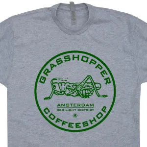 Marijuana Cafe T Shirt Amsterdam T Shirt Pot Logo T Shirt Weed T Shirt
