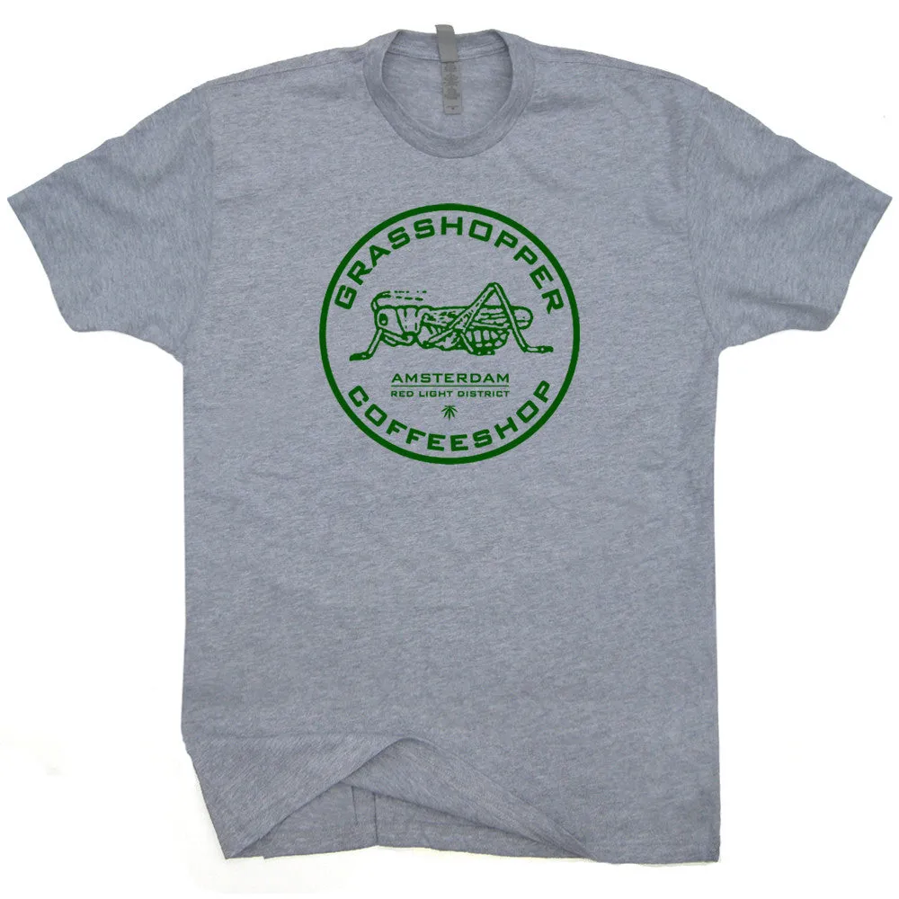 Marijuana Cafe T Shirt Amsterdam T Shirt Pot Logo T Shirt Weed T Shirt