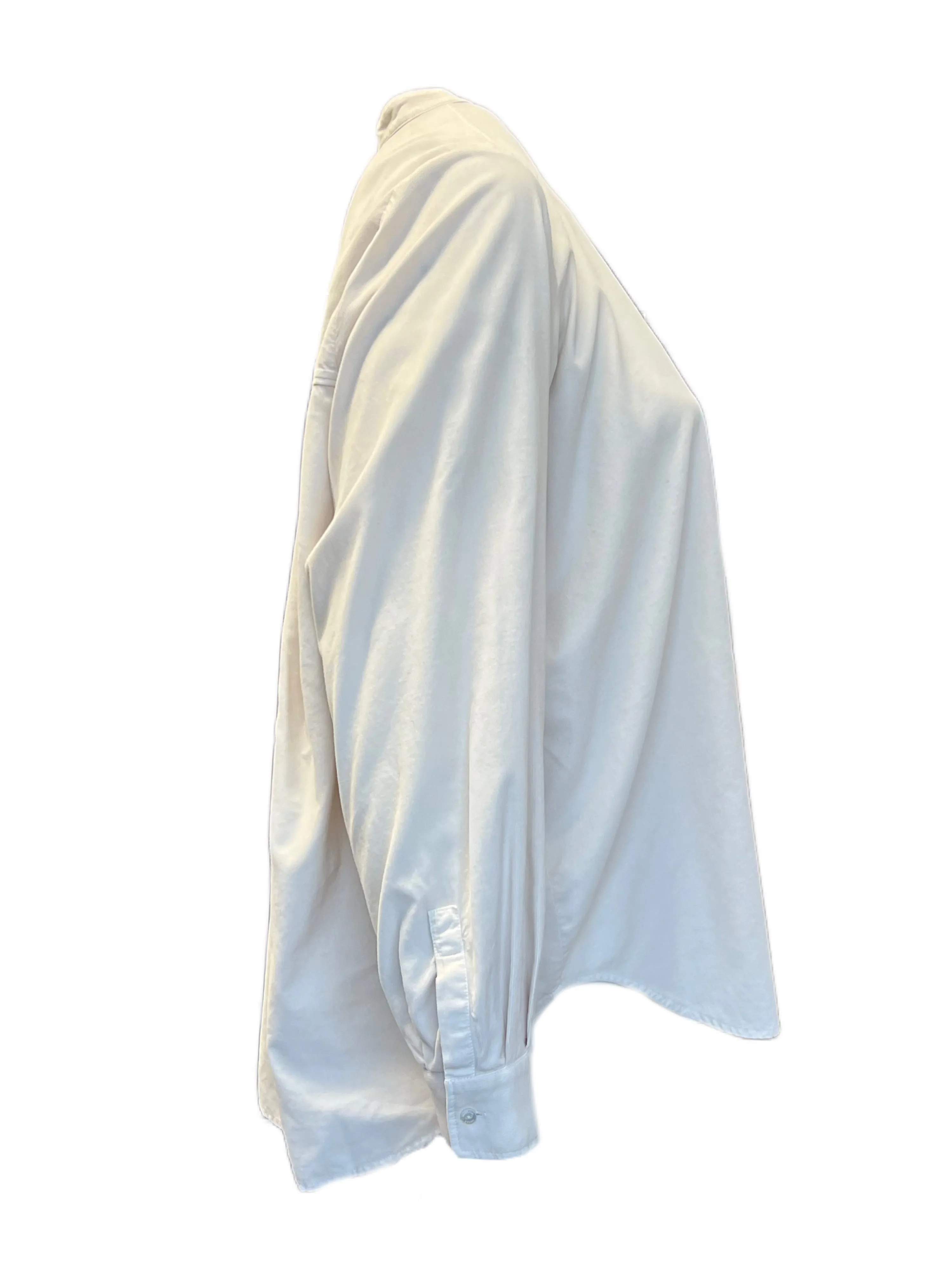 Marina Rinaldi Women's White Farsetto Button Down Shirt NWT