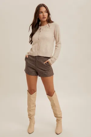 Mary Jane Flower Cardigan