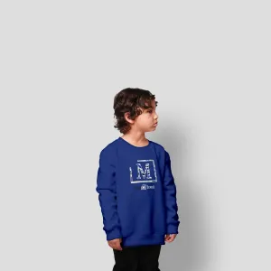 MDB Clearance Kids "M" Swirl Embroidered Logo Crewneck Sweatshirt MDB Clearance Kids "M" Swirl Embroidered Logo Crewneck Sweatshirt