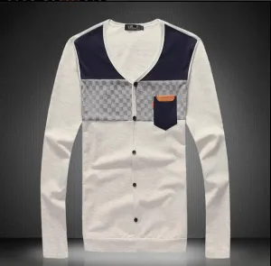 Men's Button Up Cardigan