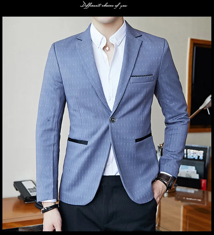 Men's Classic Business Fashion Design Blazer