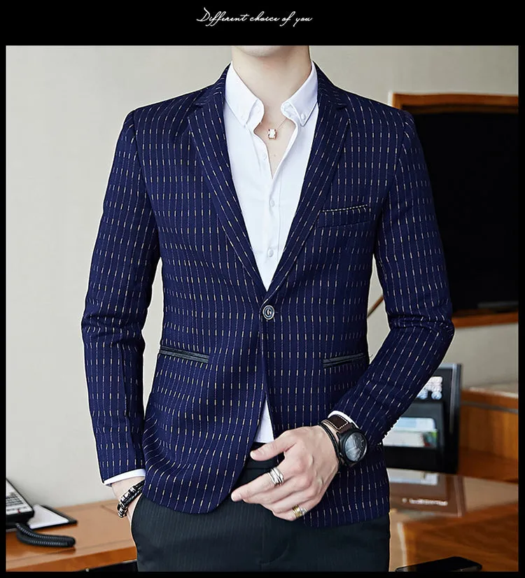 Men's Classic Business Fashion Design Blazer