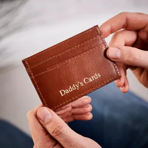Men's Leather Credit Card Holder