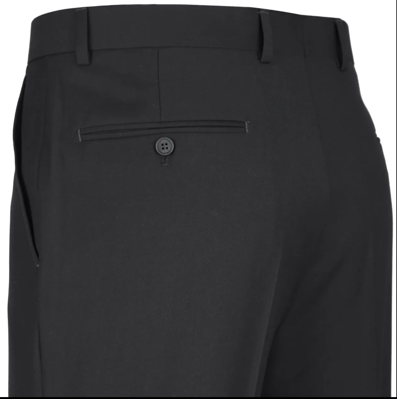 Men's Renoir Two Piece Black Slim Fit Suit