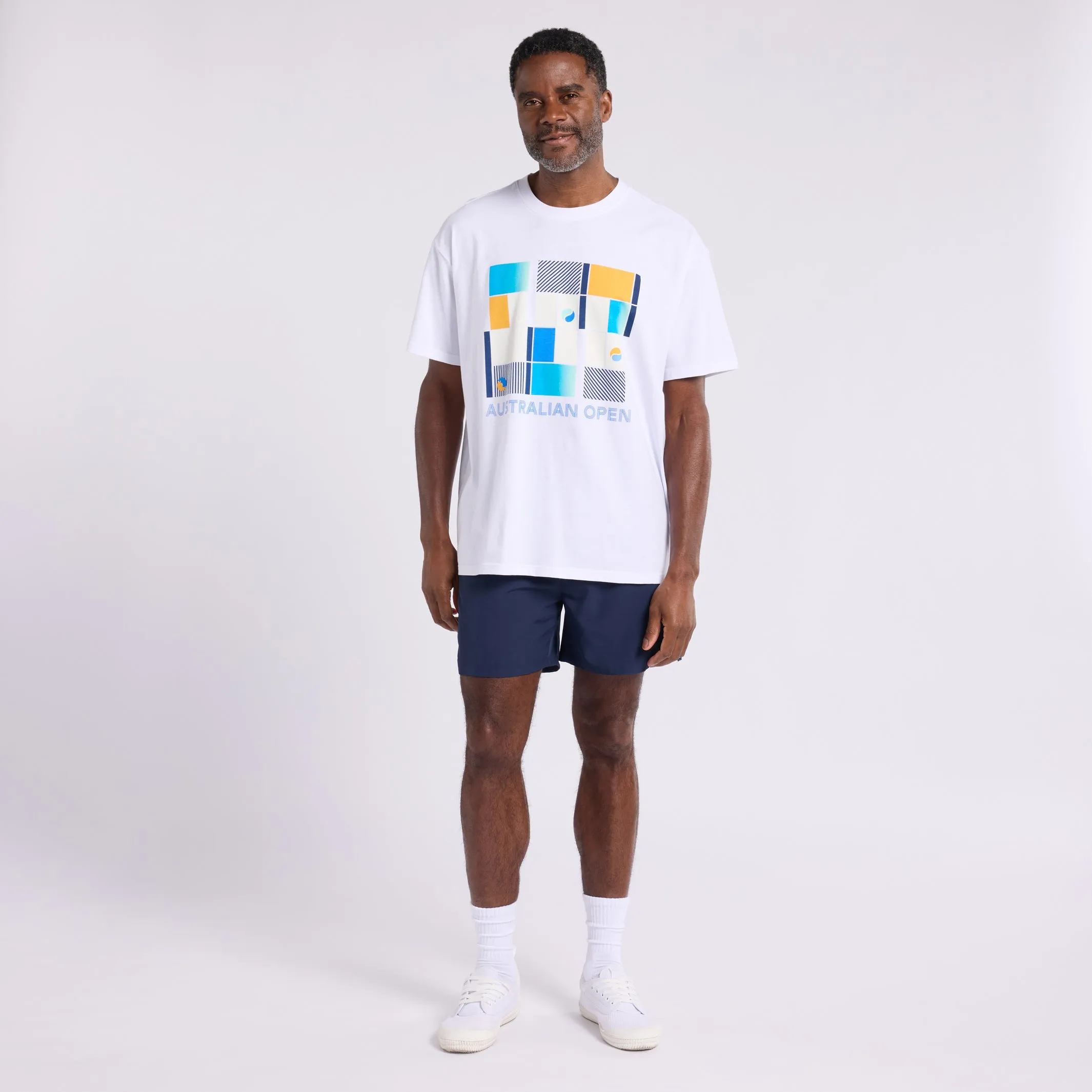 Men's T-Shirt Tennis Grid