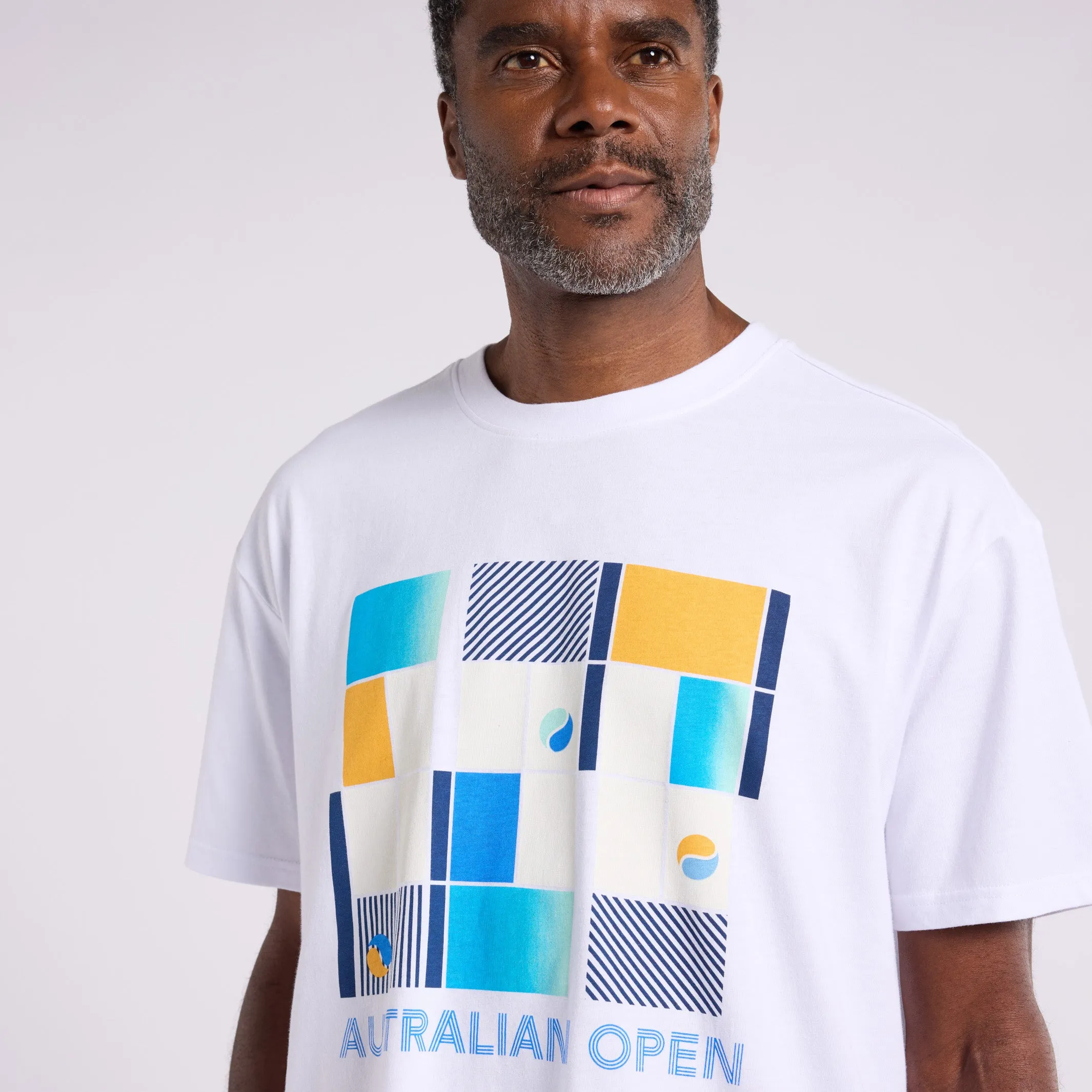 Men's T-Shirt Tennis Grid