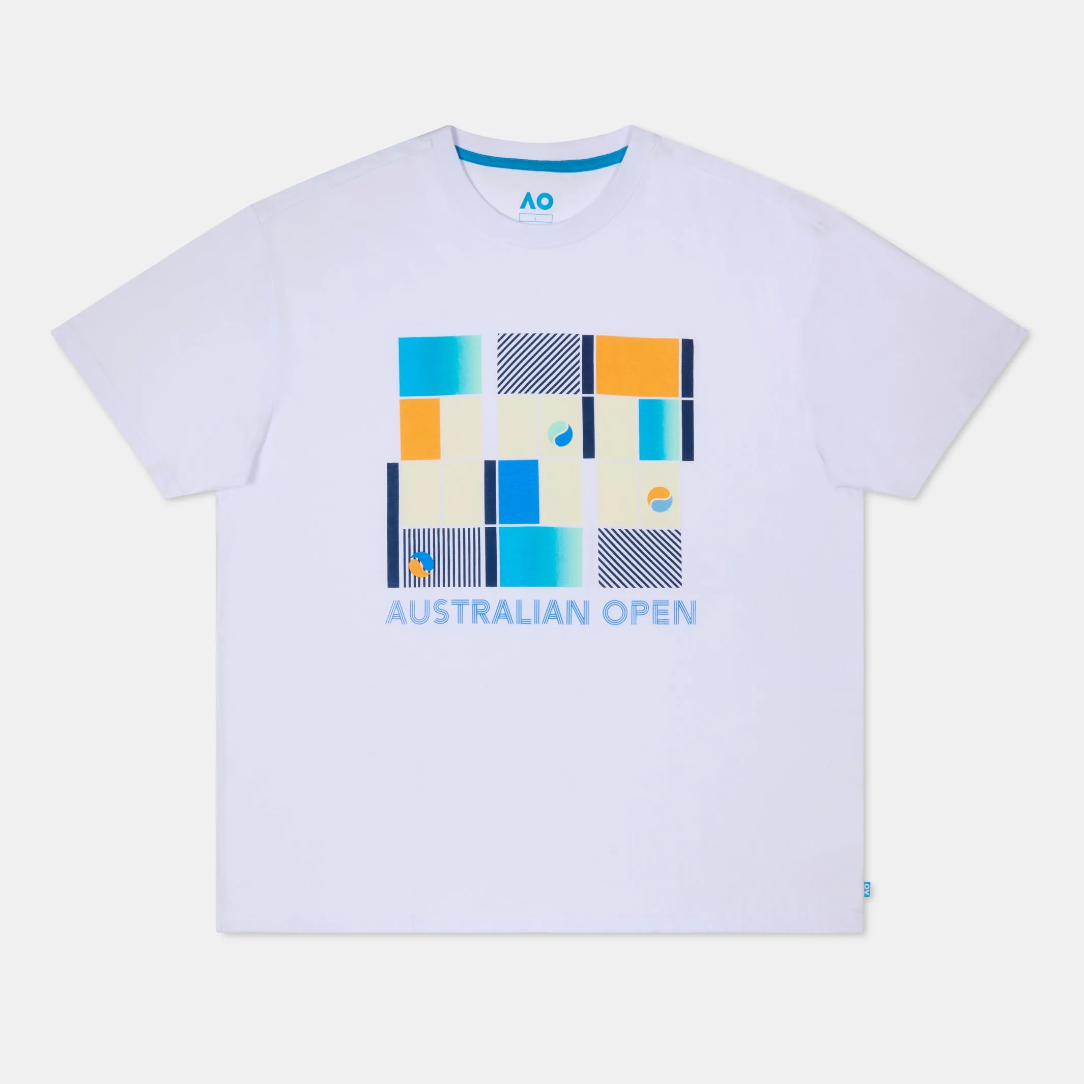 Men's T-Shirt Tennis Grid
