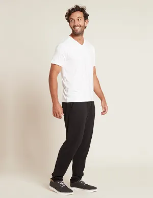 Men's V-Neck T-Shirt - Hvid