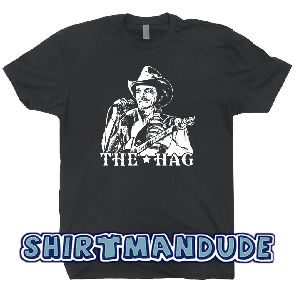 Merle Haggard T Shirt The Hag Outlaw Country Music Tee Shirts
