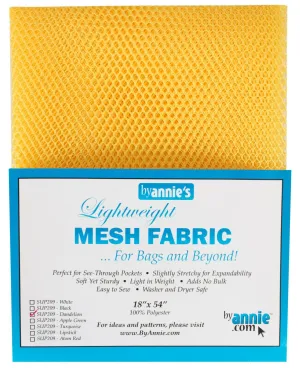 MESH LIGHTWEIGHT FABRIC 18"x54" DANDELION
