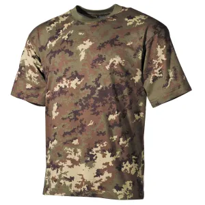MFH Military T-Shirt Vegetato Camouflage
