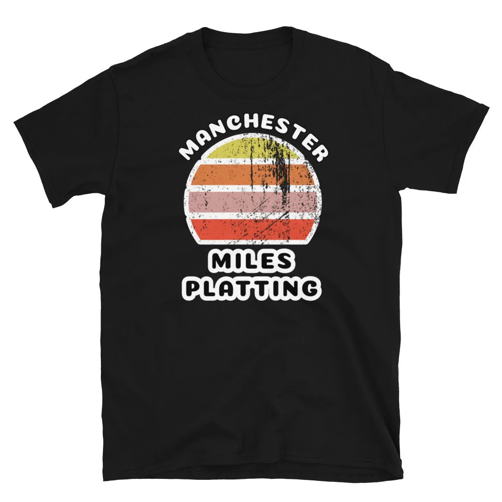 Miles Platting Manchester Vintage Sunset T-Shirt