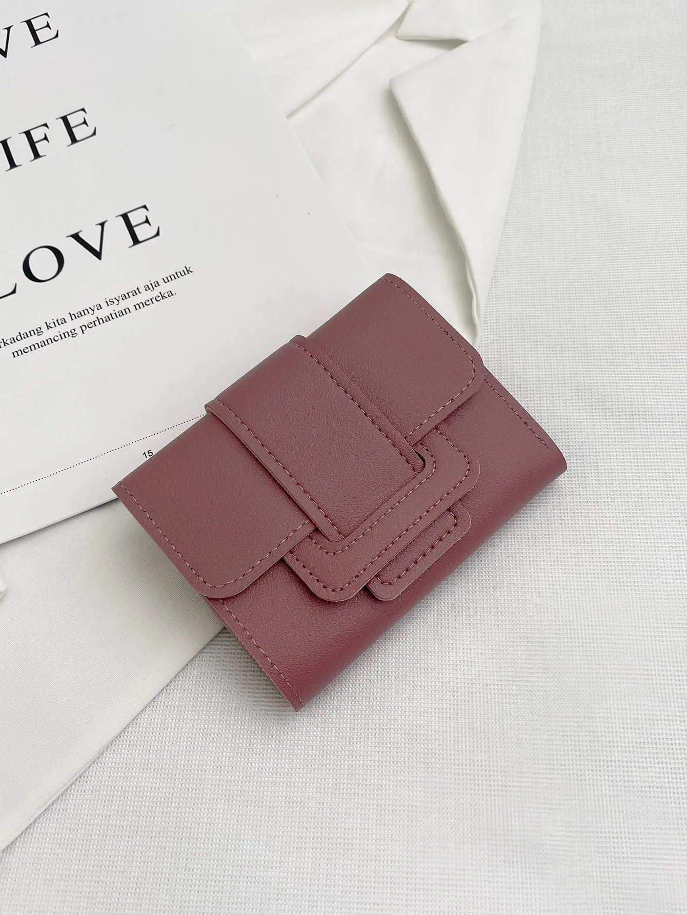 Minimalist Tri-Fold Small Wallet