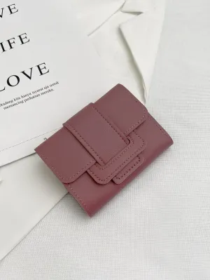 Minimalist Tri-Fold Small Wallet