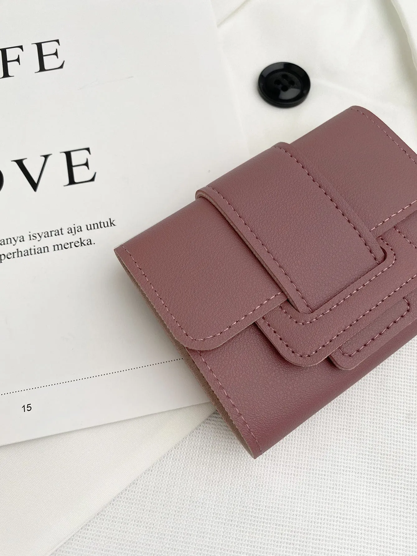 Minimalist Tri-Fold Small Wallet