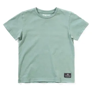 Mnstr Plain Ss Tee - Washed Green