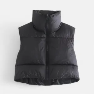Monacogents | Short Quilted Down Vest