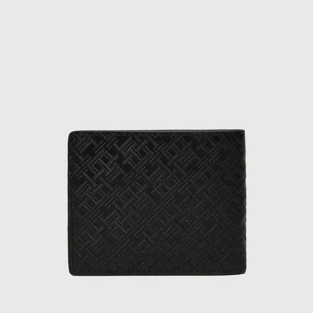 Monogram Mini Wallet - Black