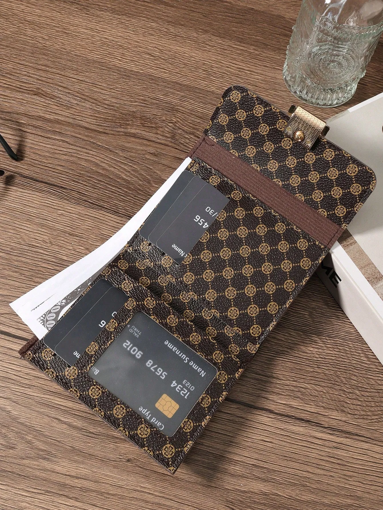 Multi Layer Bifold  Coin Pocket Small Purse Wallet