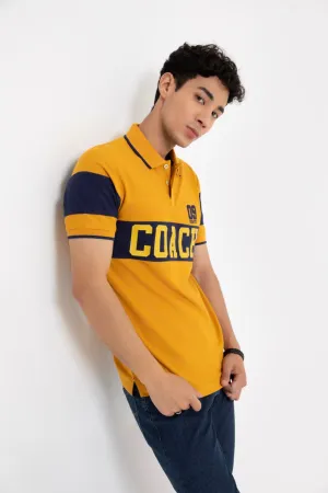 Mustard Collar T-Shirt
