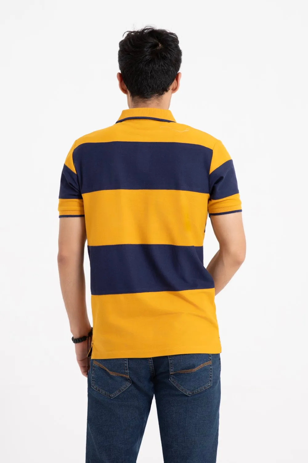 Mustard Collar T-Shirt