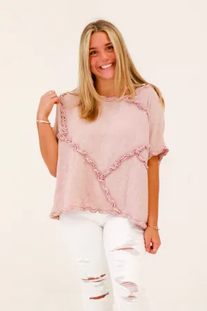 My Way With You Gauze Top by Oli & Hali