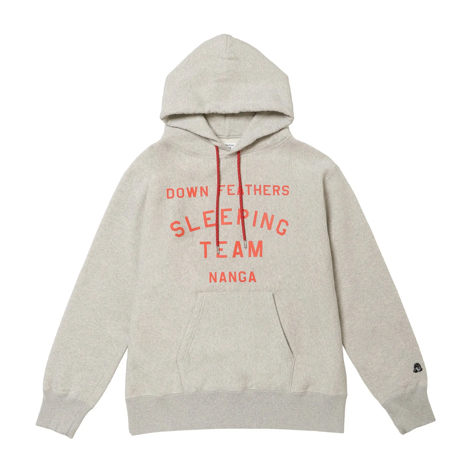 【直営店限定】NANGA×TACOMA FUJI RECORDS DOWN FEATHERS SLEEPING TEAM HOODIE(UNISEX)
